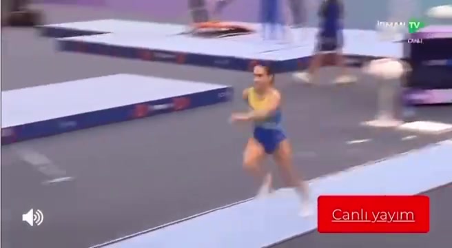 金年会金字招牌诚信至上致敬传奇！年近50岁的丘索维金娜夺得体操世界杯巴库站跳马冠军