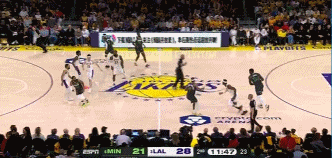 jinnianhui金年会暴打小后卫💪麦丹13中11狂轰25分 4个前板抢爆湖人禁区